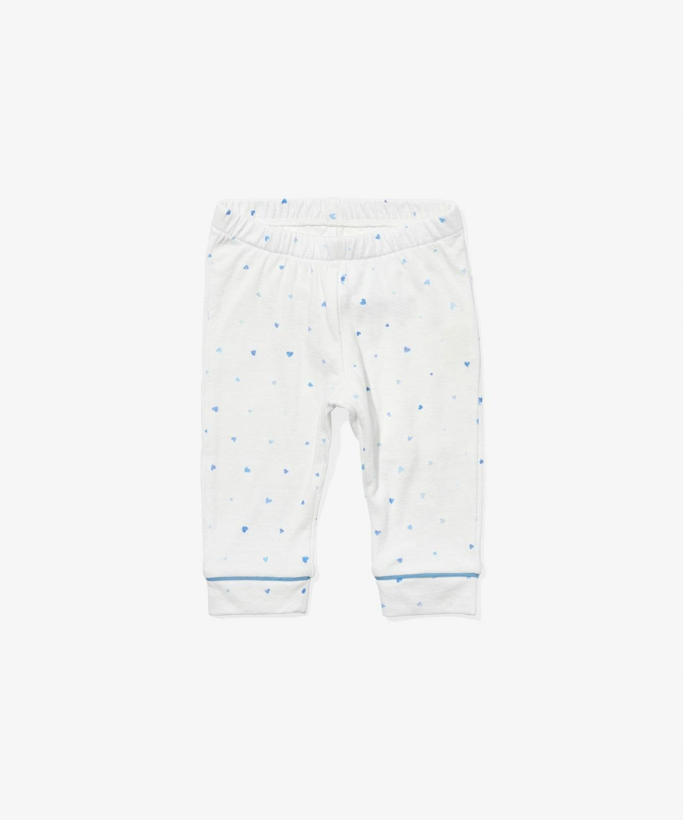 Andy Baby Legging, Blue Hearts