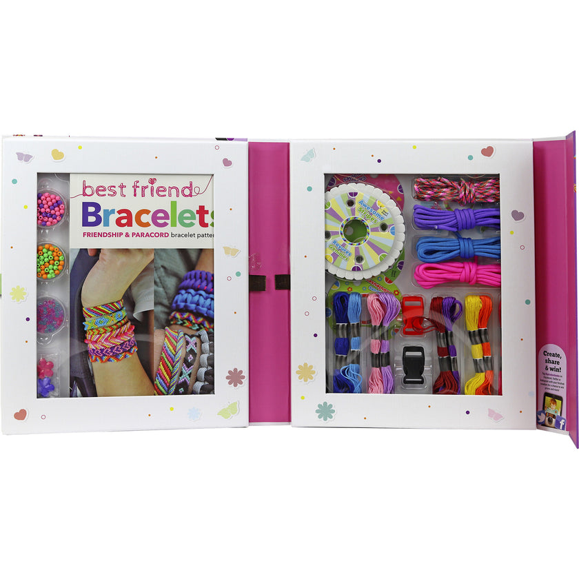 Kits For Kids: Best Friend Bracelets - DIY String Jewelry Kit