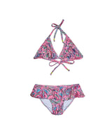 Girls Frill Bikini Set – Triangle Top & Frill Detail (Liberty)