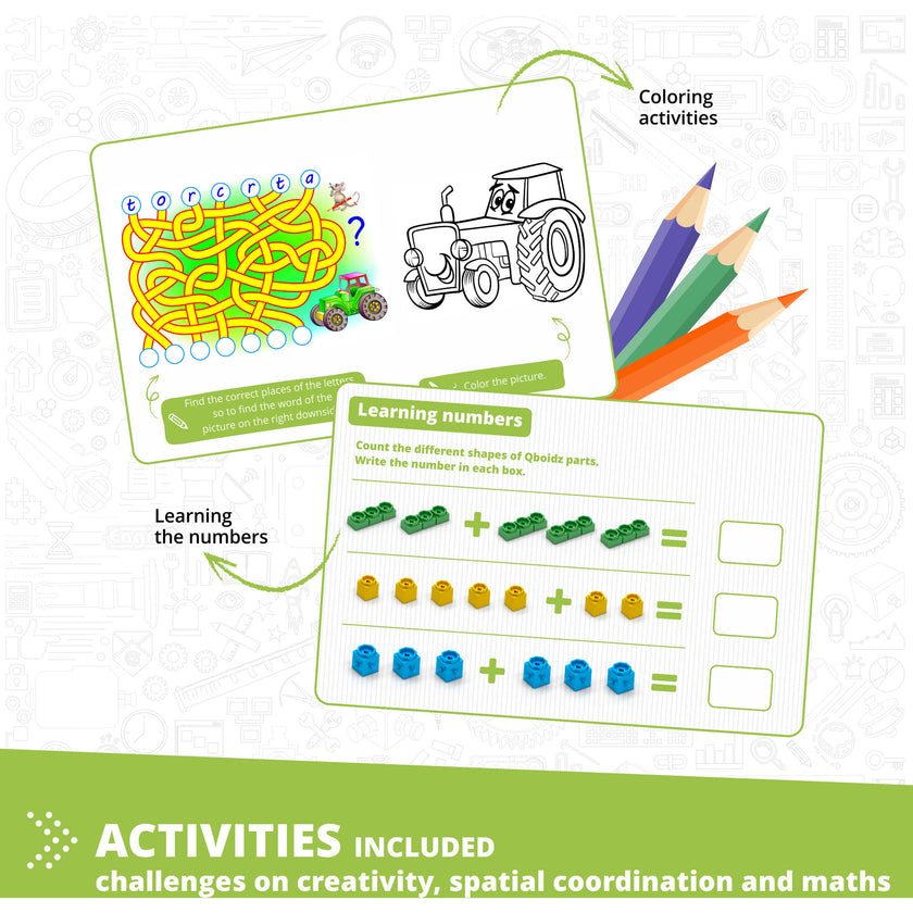 Qboidz: Farm Tractor