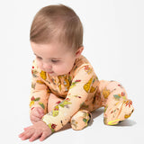 Pounce In Paradise Cheetah Bamboo Convertible Footie