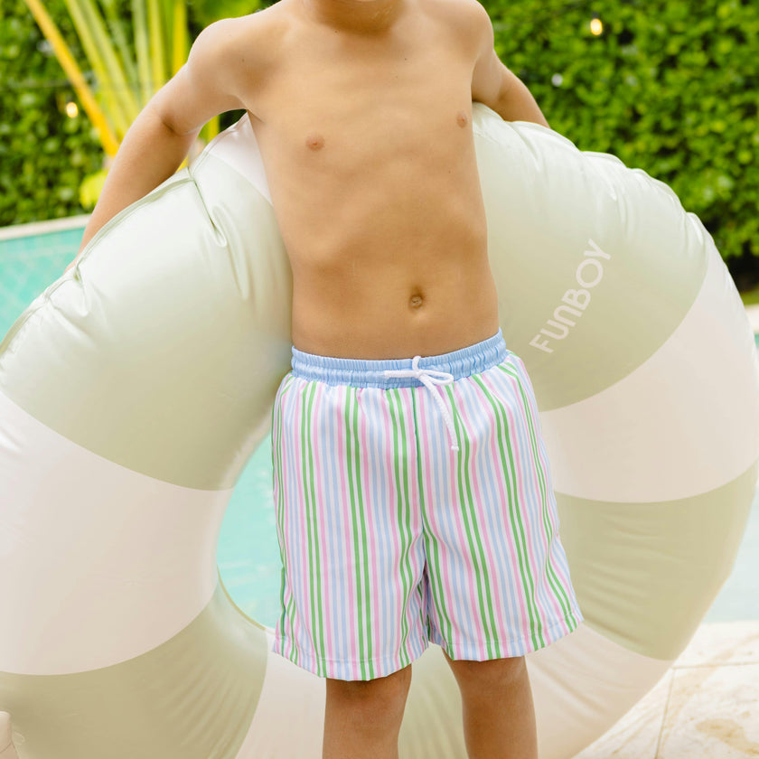 Swim Trunks - Summer Stripe