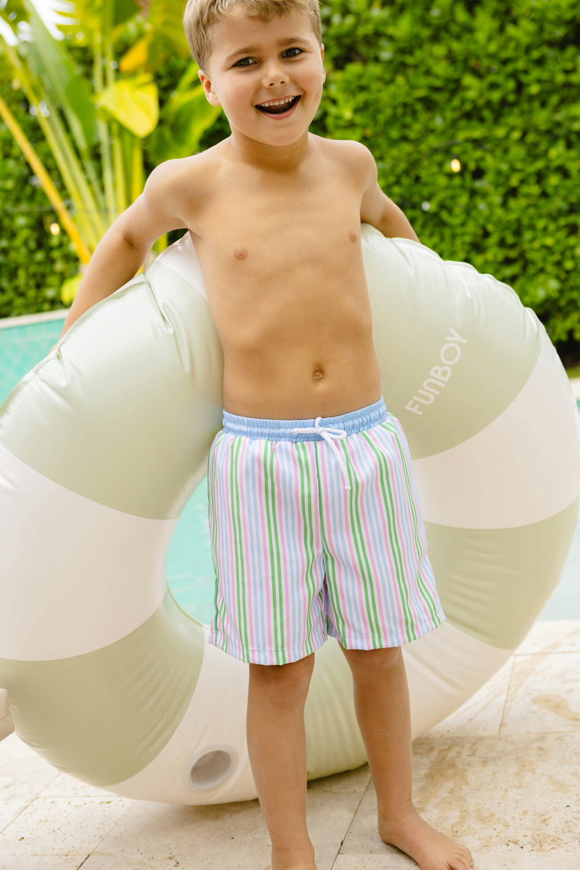 Swim Trunks - Summer Stripe