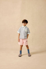 Organic Weekend Shorts in Double Bubble Pink