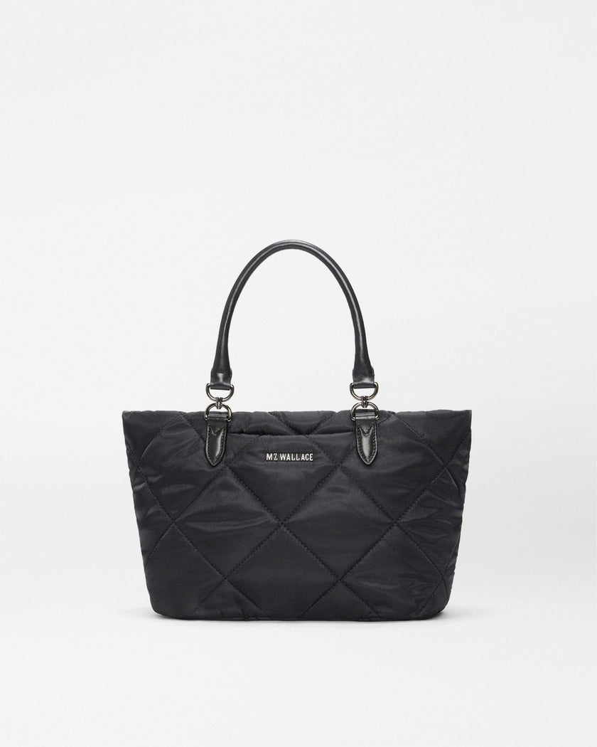 Black Small Madison E/W Tote