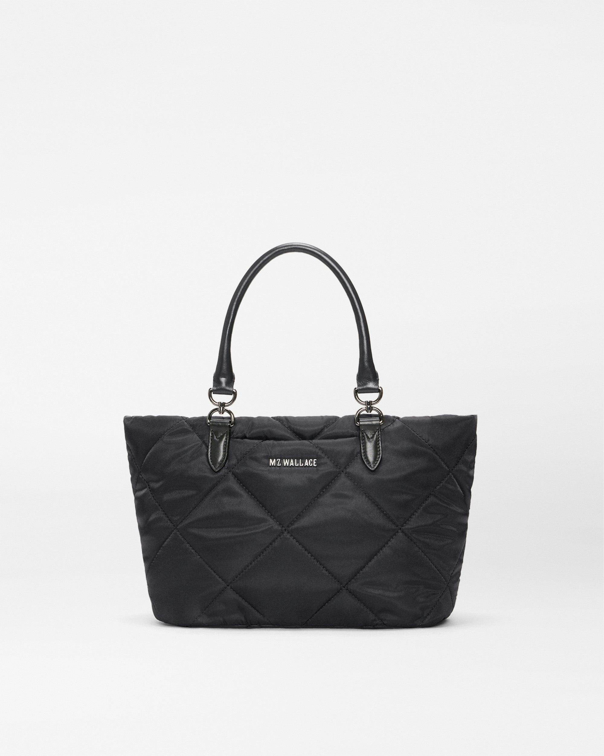 Black Small Madison E/W Tote