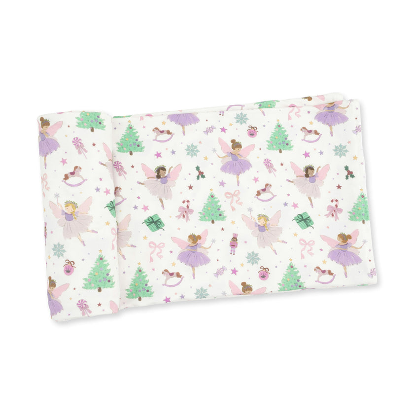Sugar Plum Fairies - Swaddle Blanket