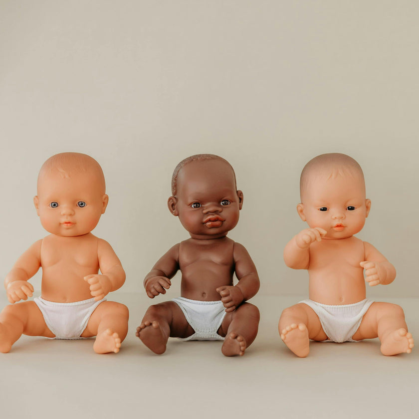 Baby Doll African Girl - 12 5/8"