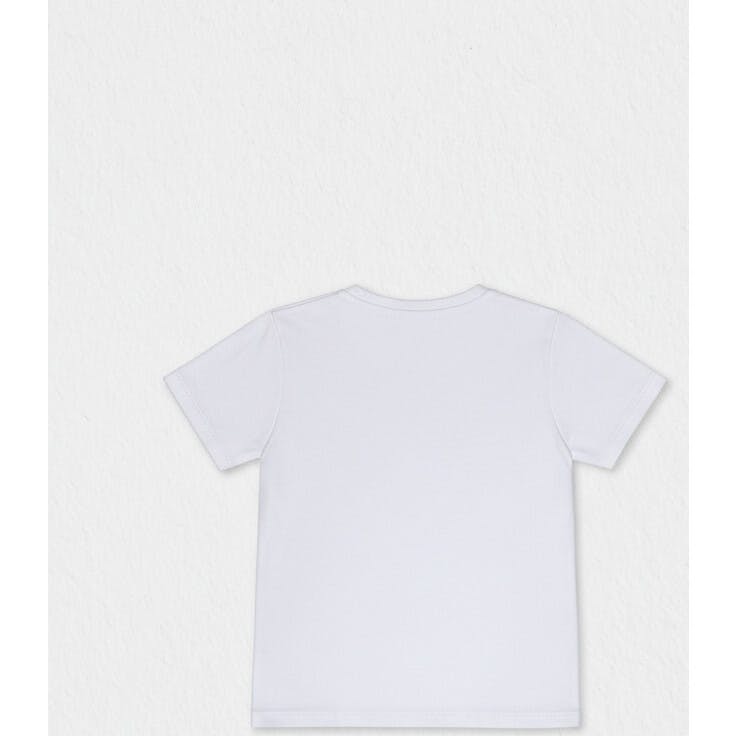Cederique Boy T-shirt Short Sleeve, White Oops