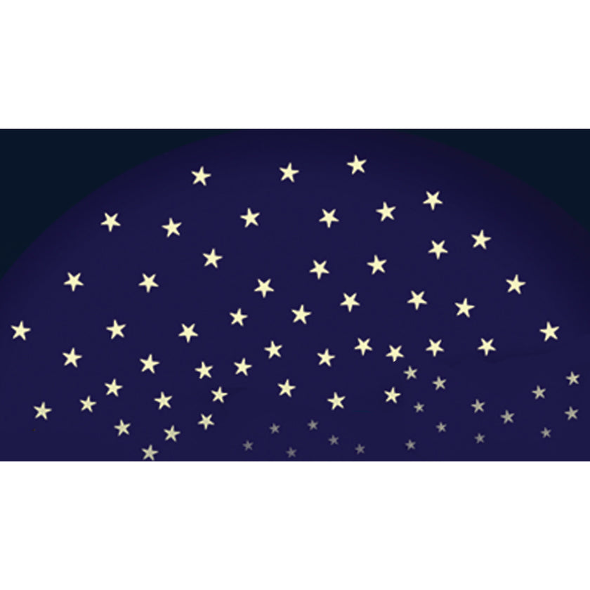 The Original Glowstars: Cosmic Glow Moon & Stars Self-Adhesive Pads for Décor