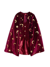 Burgundy Magician Cape for Kids