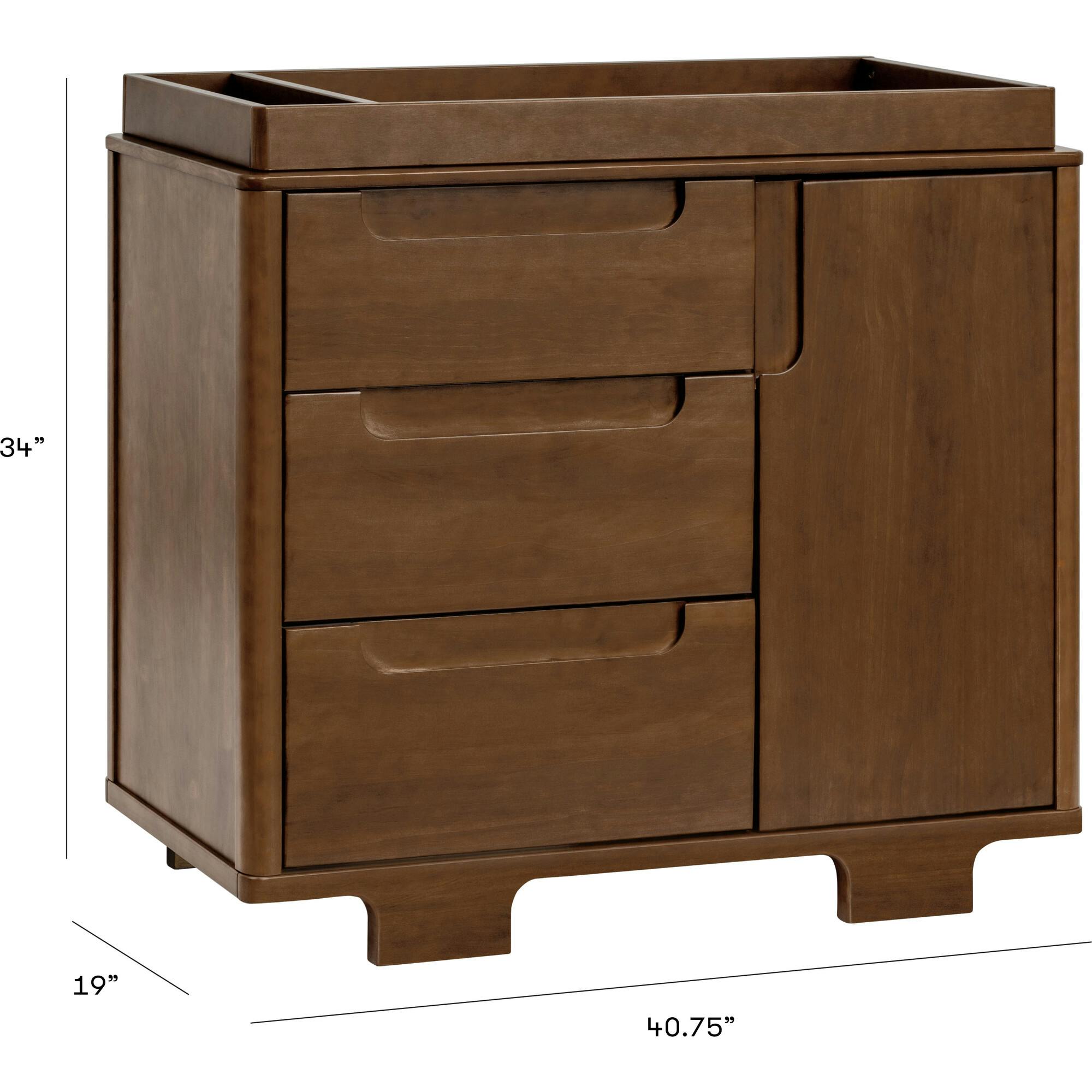 Yuzu 3-Drawer Changer Dresser