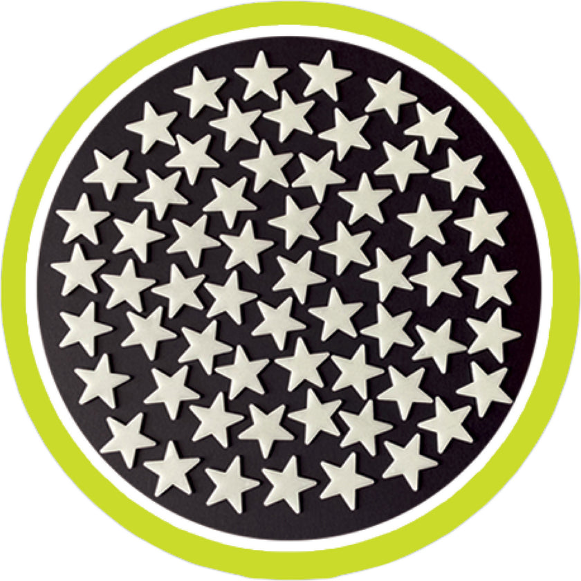 The Original Glowstars: Glow Starry Night Self-Adhesive Pads for Décor
