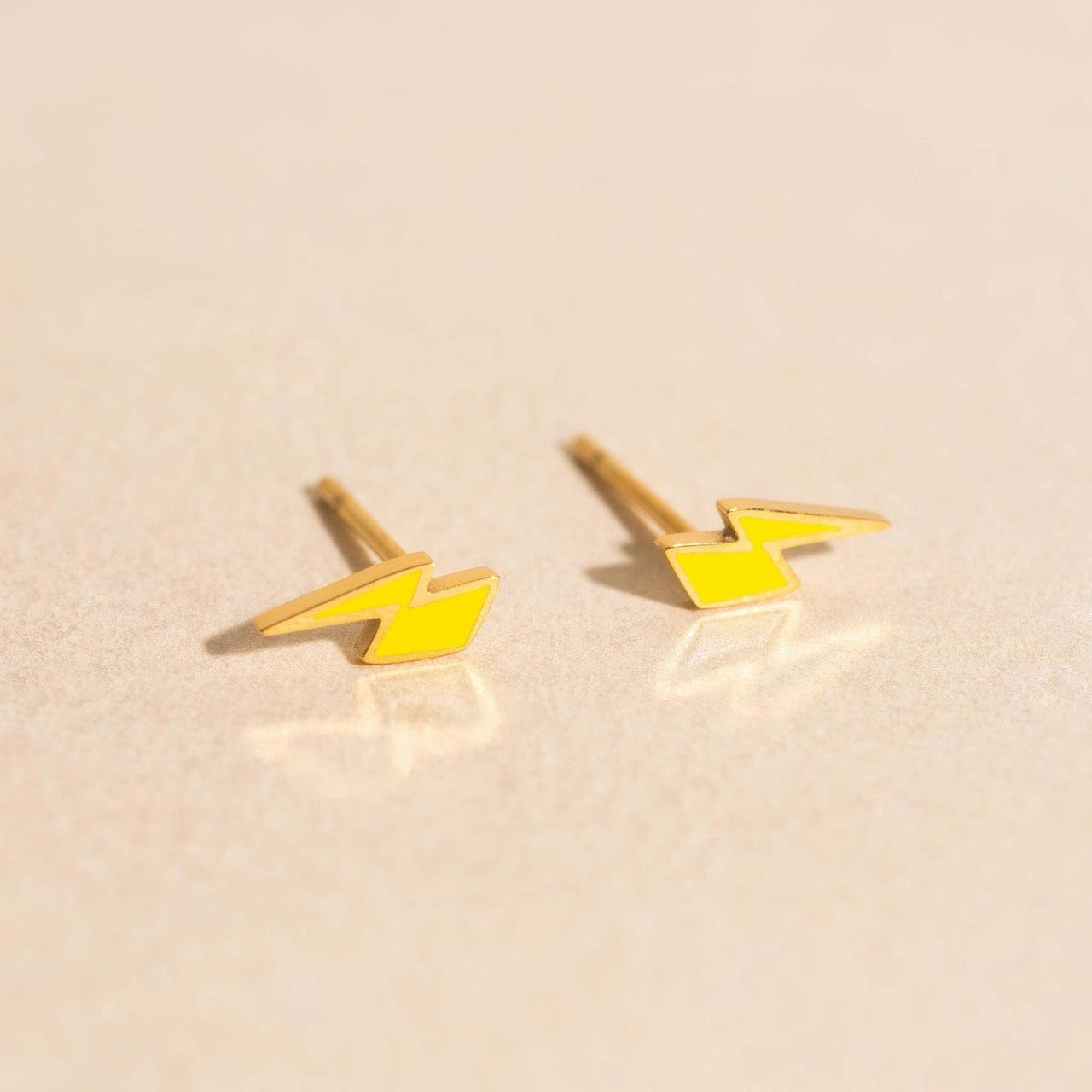 Lightning Mini Stud Earrings