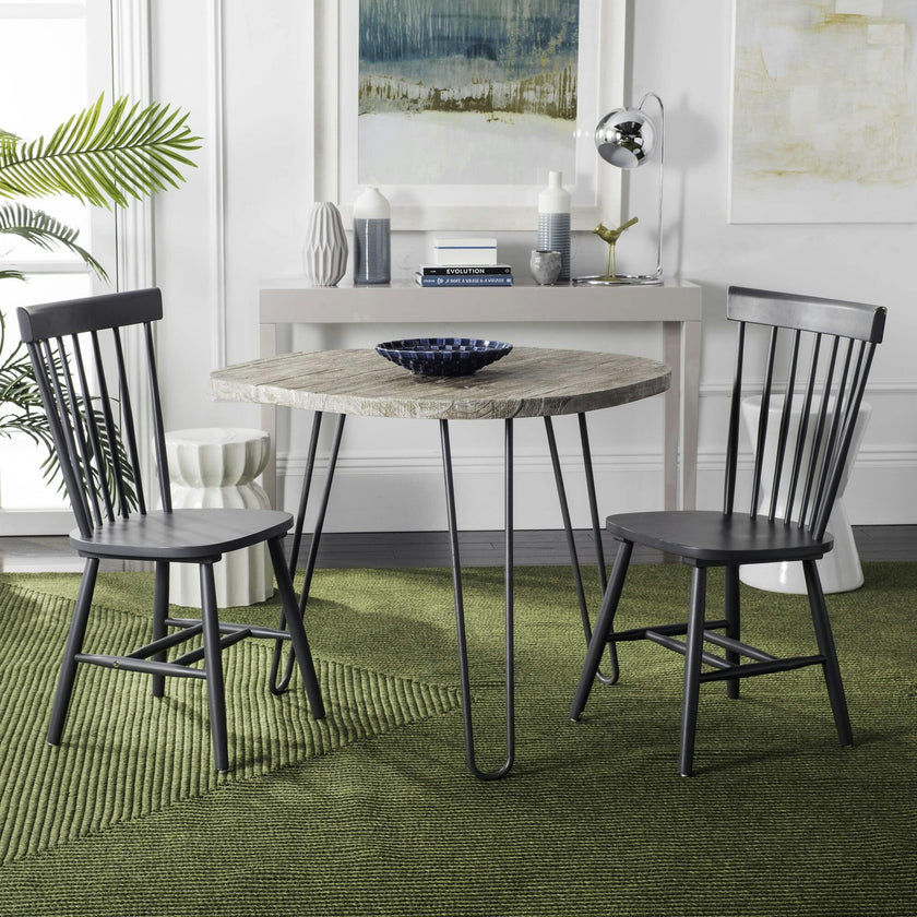 Set of 2 Parker Spindle Accent Chairs