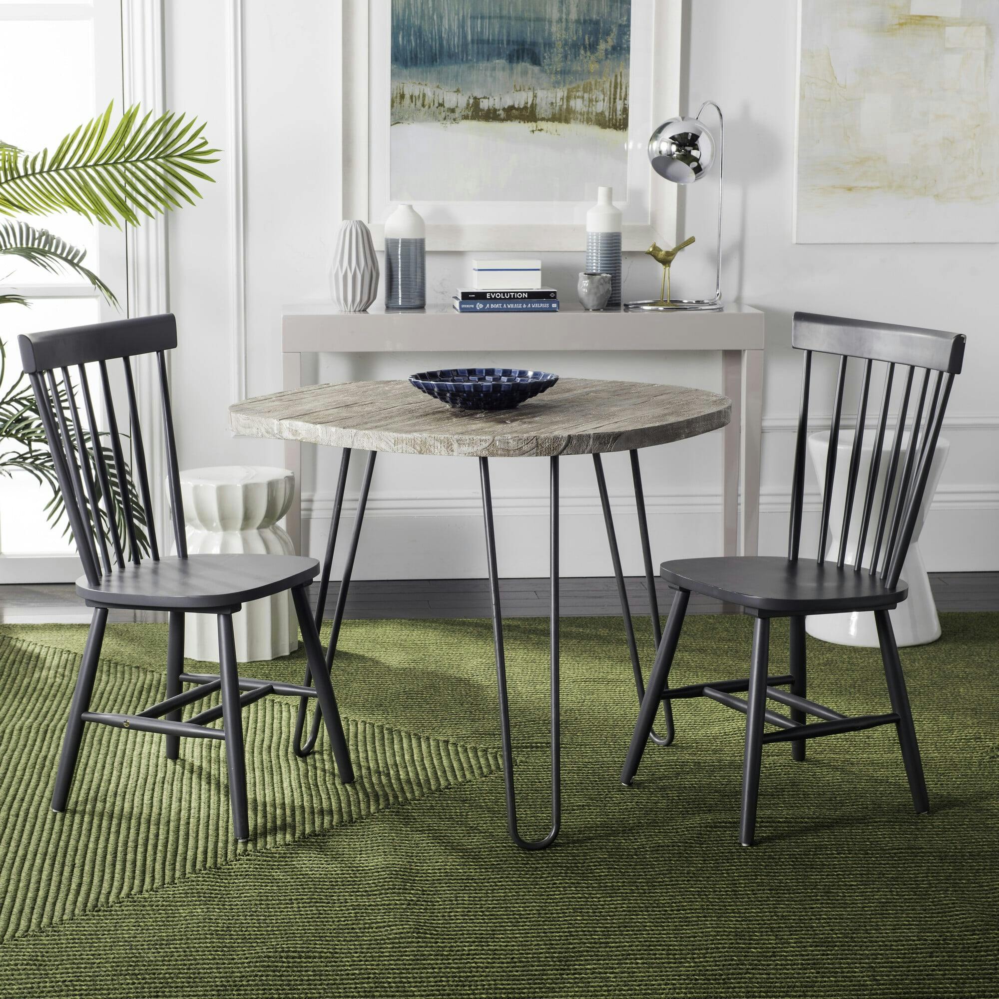 Set of 2 Parker Spindle Accent Chairs