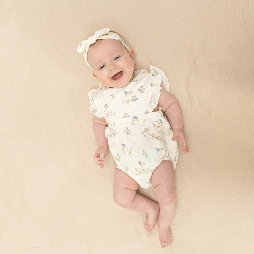 Flower Ducklings - Sunsuit