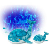 Cloud b Tranquil Whale Family Blue