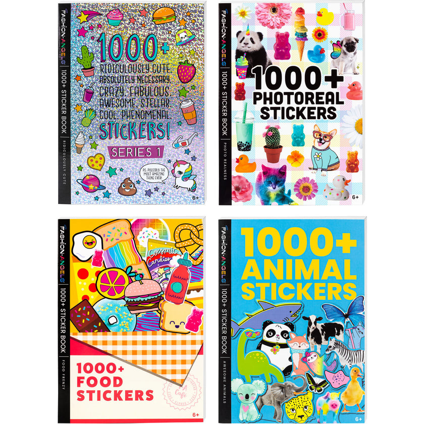 Sticker Book: Bundle - 4 Pack