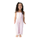Football Bow Stripe - Wide Leg Jumpsuit