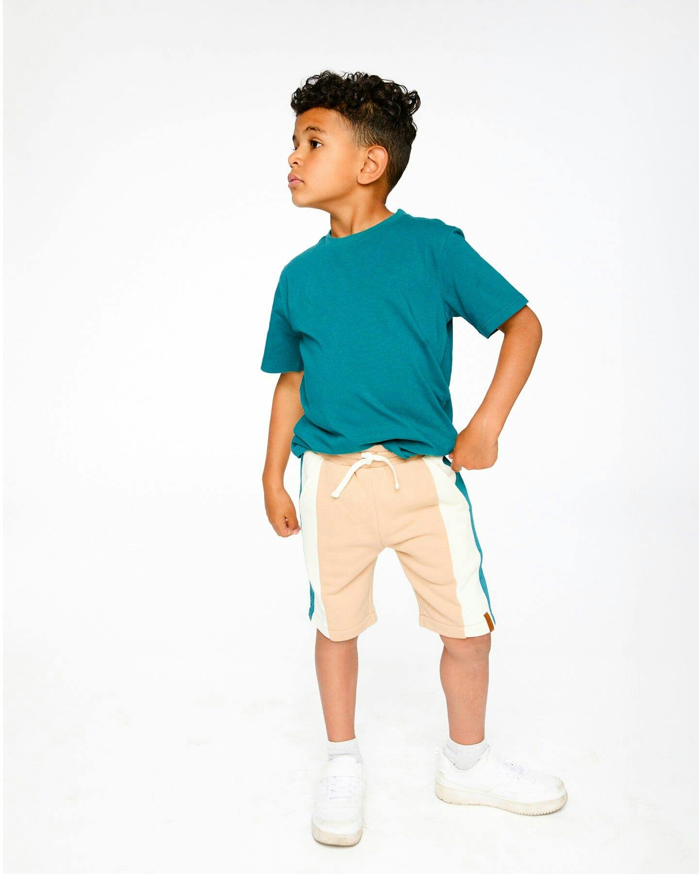 Sporty French Terry Shorts