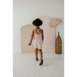 Girl's Tie-Back Romper Retro Shades