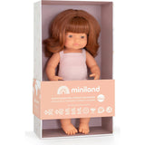 Colourful Edition Collection - Baby Doll Caucasian Redhead Girl 15" (pink rompers)