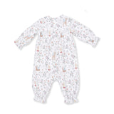 Enchanted Woodland - Smocked Long Sleeve Romper