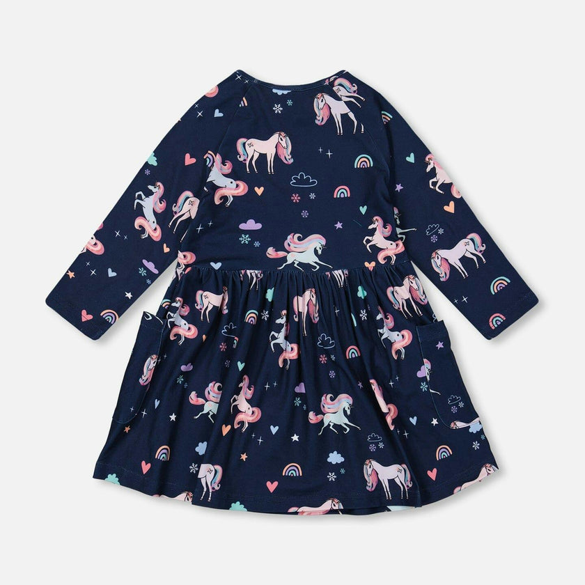 Jersey Dress with Pockets