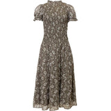 Jennifer Dress in Olive Blossom