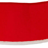 Kurt Adler luxurious 10 x24-Inch Quilted Red Velvet Tree Collar