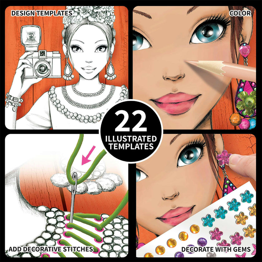 Color & Stitch Kids Art Kit