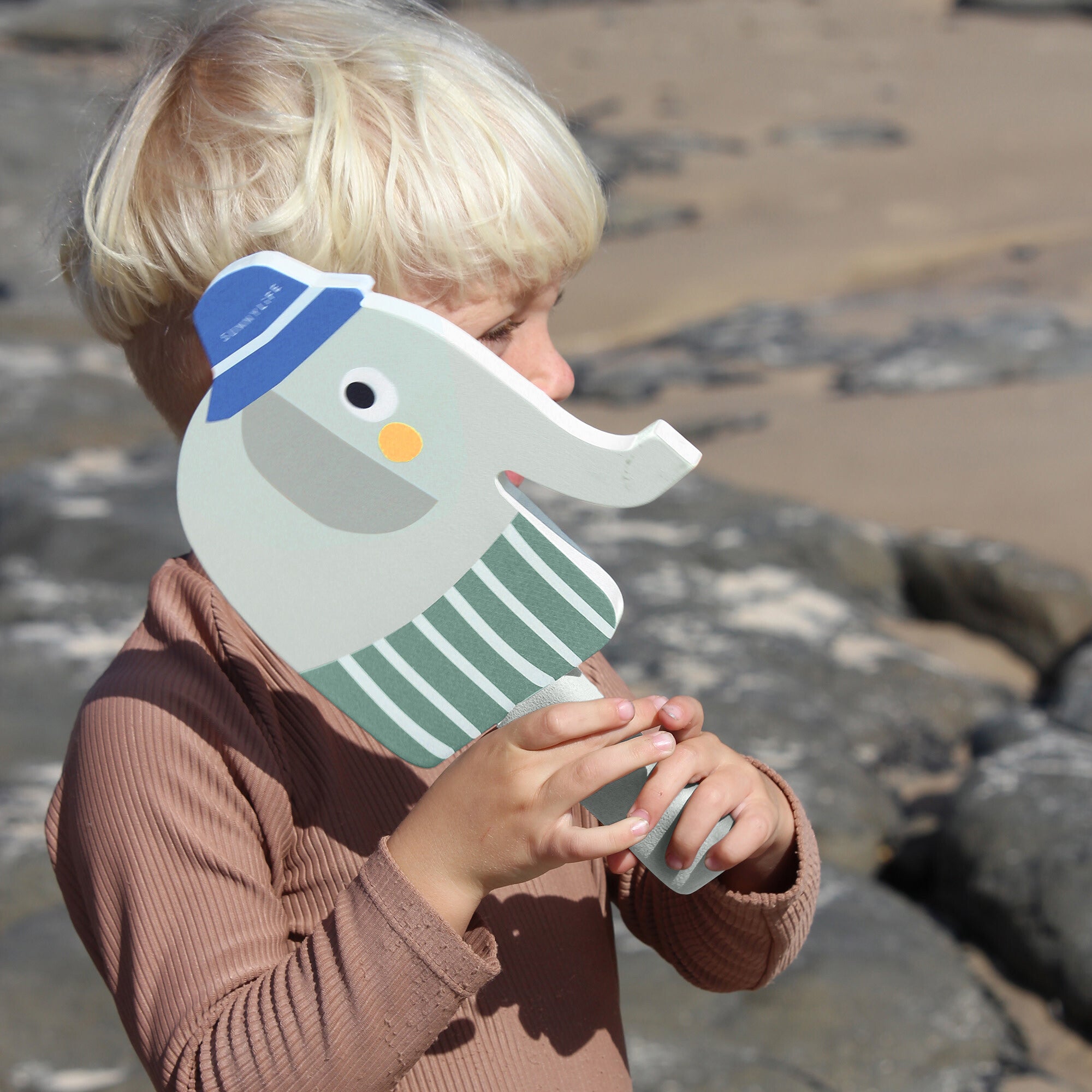 Kids Velcro Beach Bats: Eli The Elephant