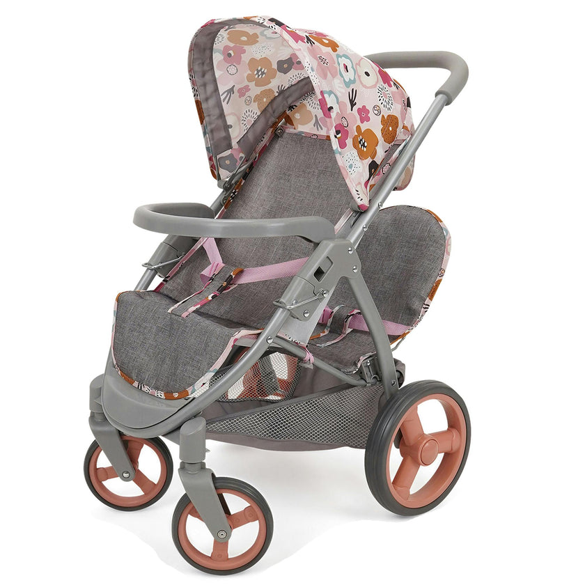 Melange Flora: Doll Stroller - Duo Twin