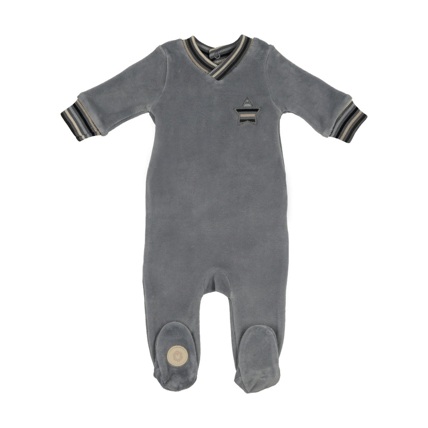 Striped Star Footie