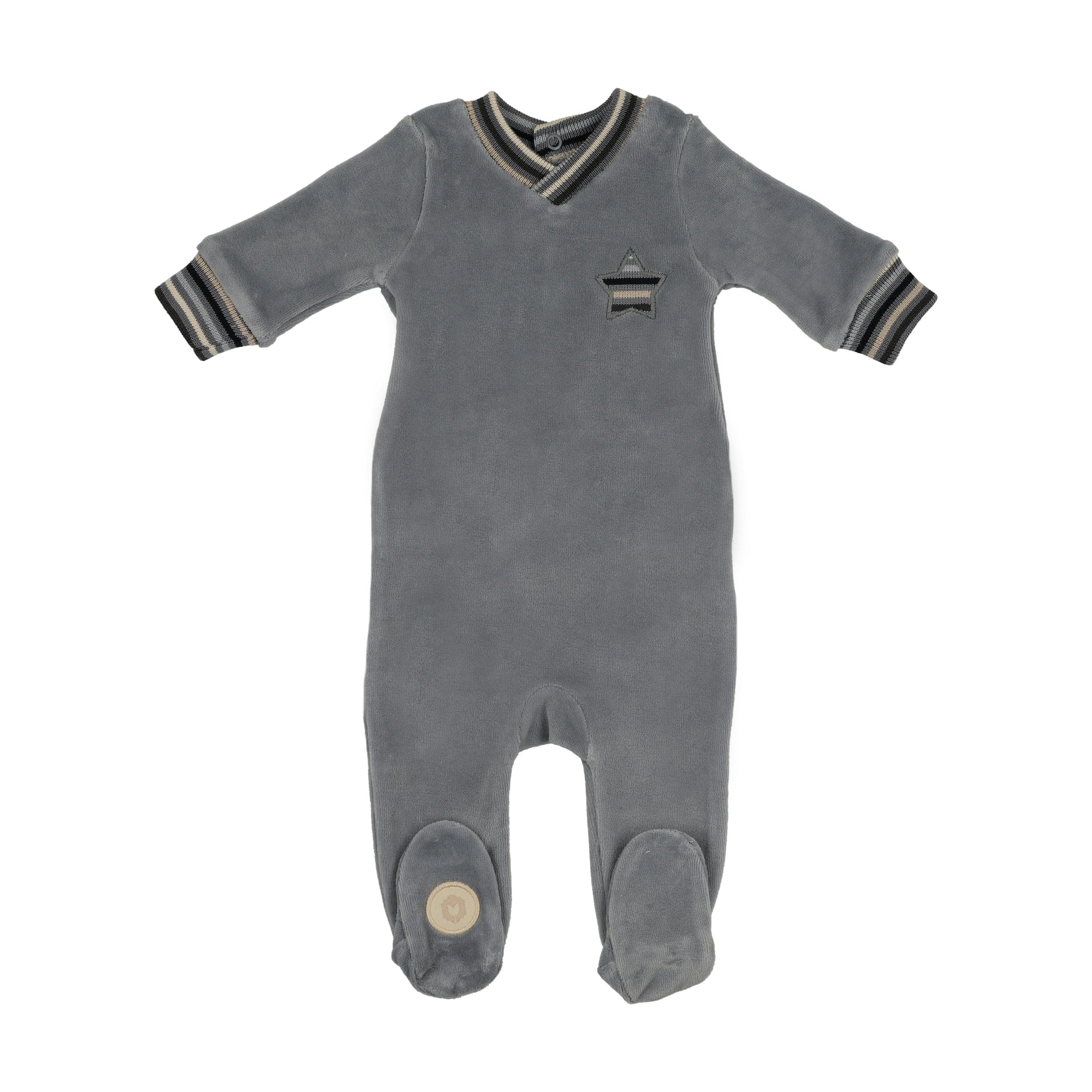 Striped Star Footie