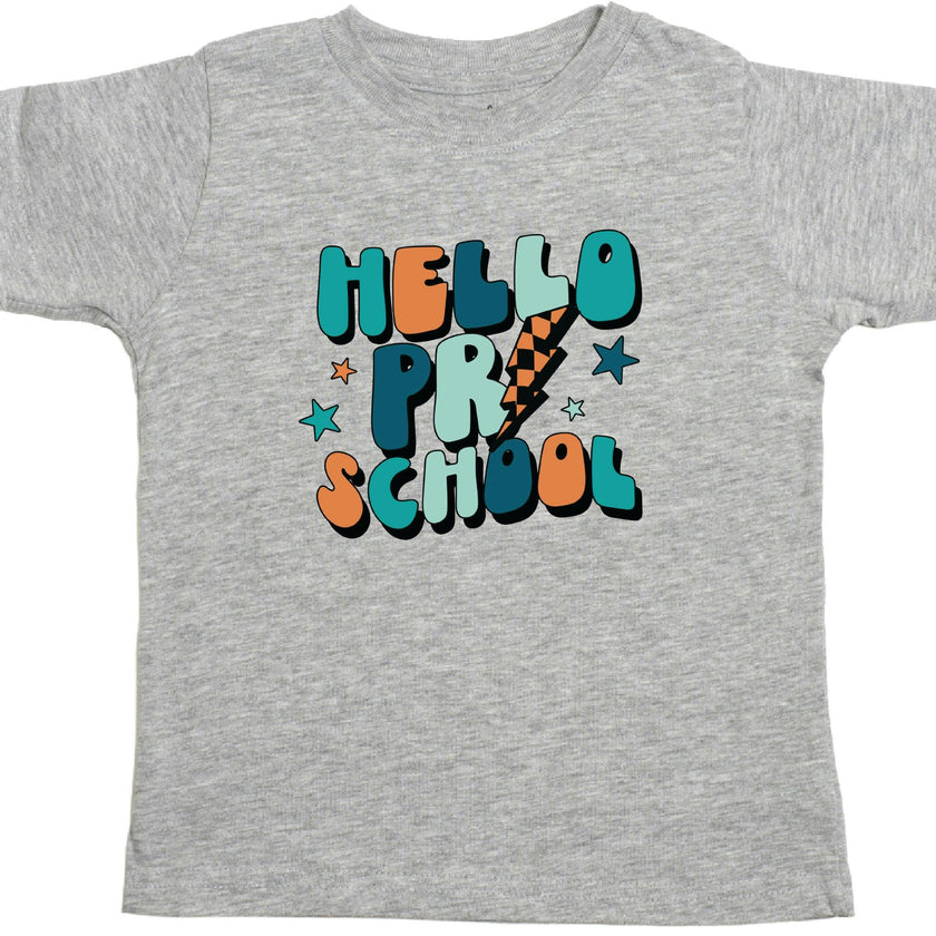 Hello Preschool Short Sleeve T-Shirt