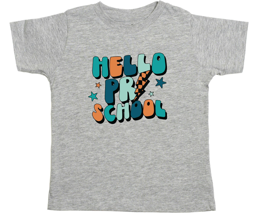 Hello Preschool Short Sleeve T-Shirt