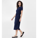 Women's Short Sleeve Aurora Dress, Navy