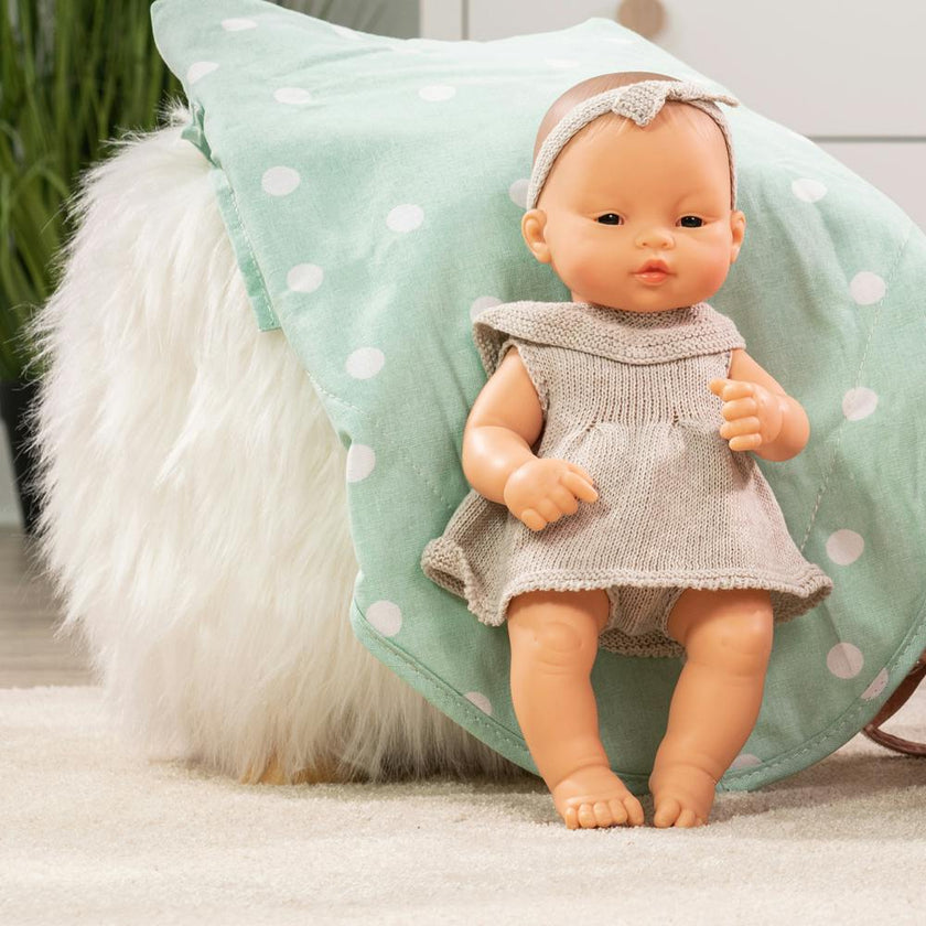 Knitted Doll Outfit for 12 5/8 inch Dolls