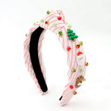 Santa Stripe Headband