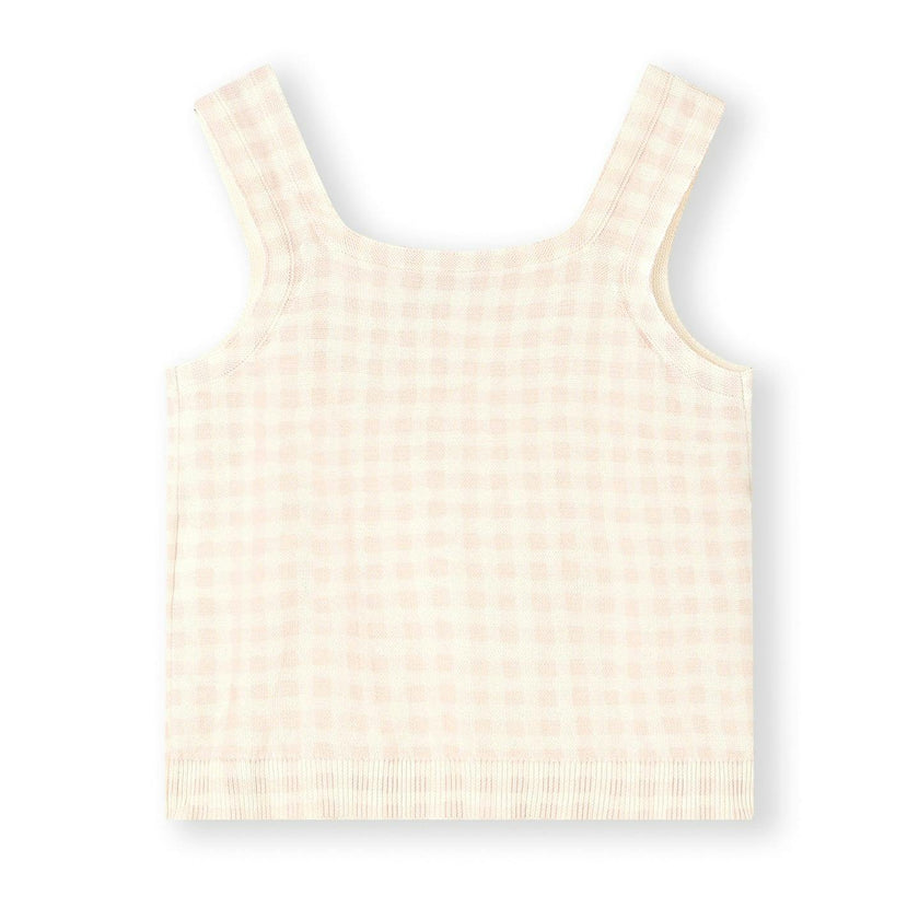 BONPOINT Fabelin Rose Cotton Sweater Tank