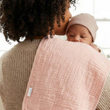 RILEY 5-Pack Crinkle Muslin Burp Cloths