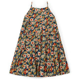 BONTON Calypso 70's Floral Midi Dress