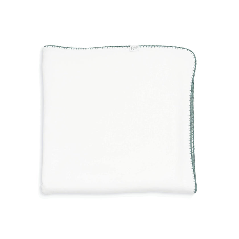 Pima Baby Blanket Green