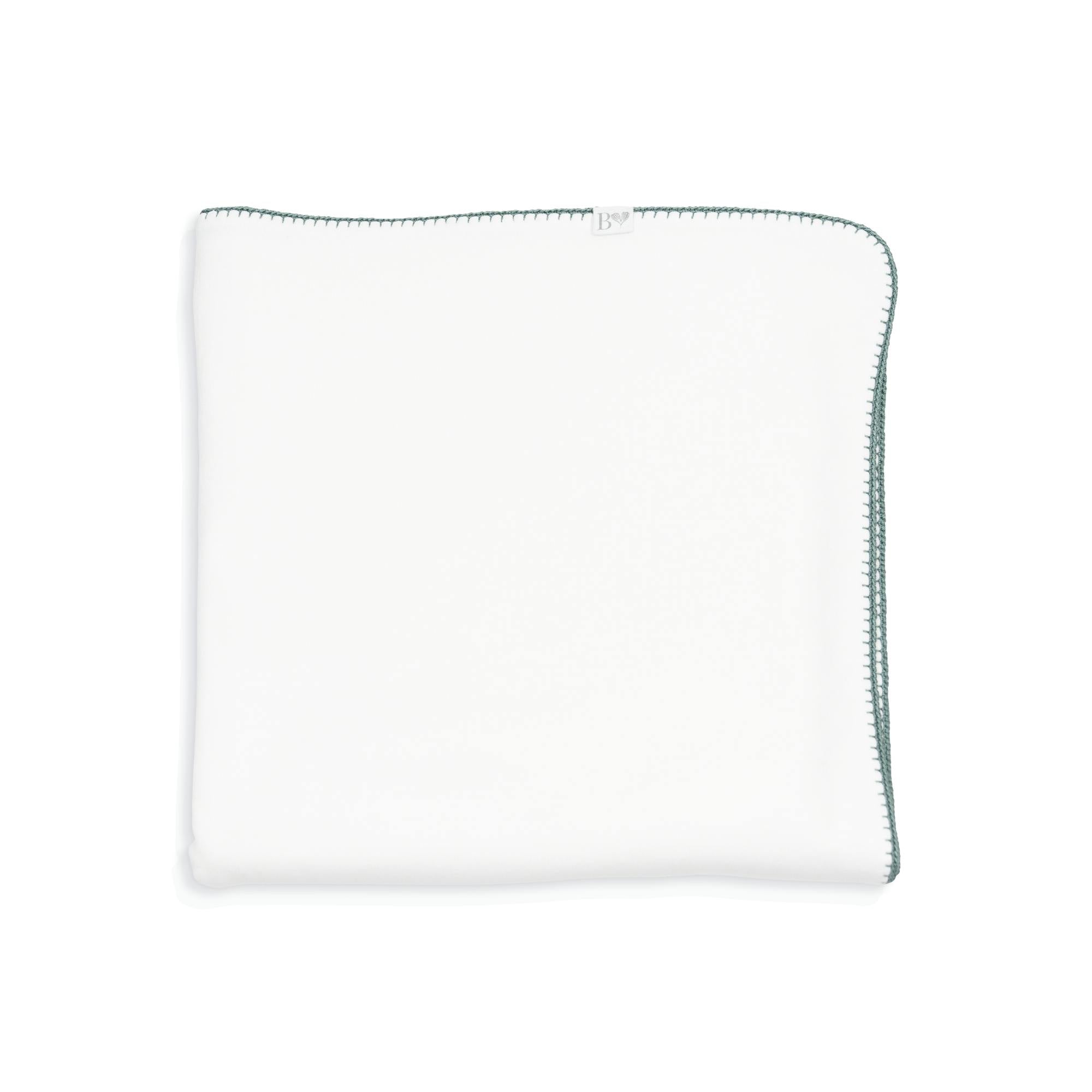 Pima Baby Blanket Green