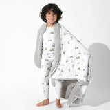 Winter Forest Animals Bamboo Kids Pajamas