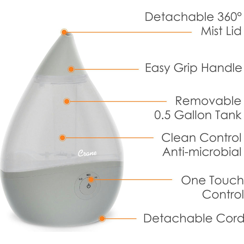 Droplet Ultrasonic Cool Mist Humidifier