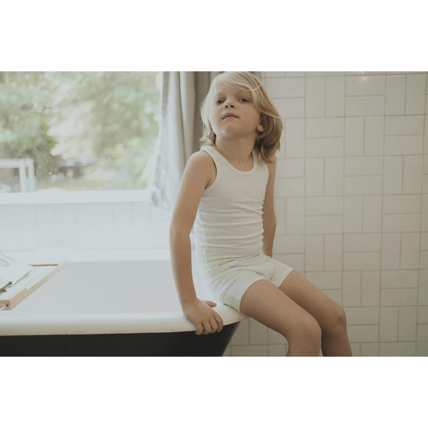 Boy’s White Underwear / Sleep Set