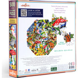Piece&Love: Poisonous Mushrooms - 500 pc Octagonal Puzzle